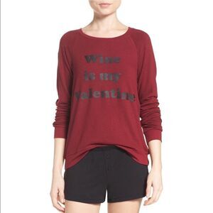 PJ Salvage - Wine is my Valentine Sweatshirt